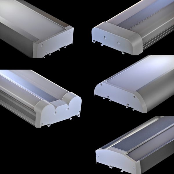 led linear fixtures for suspended mount